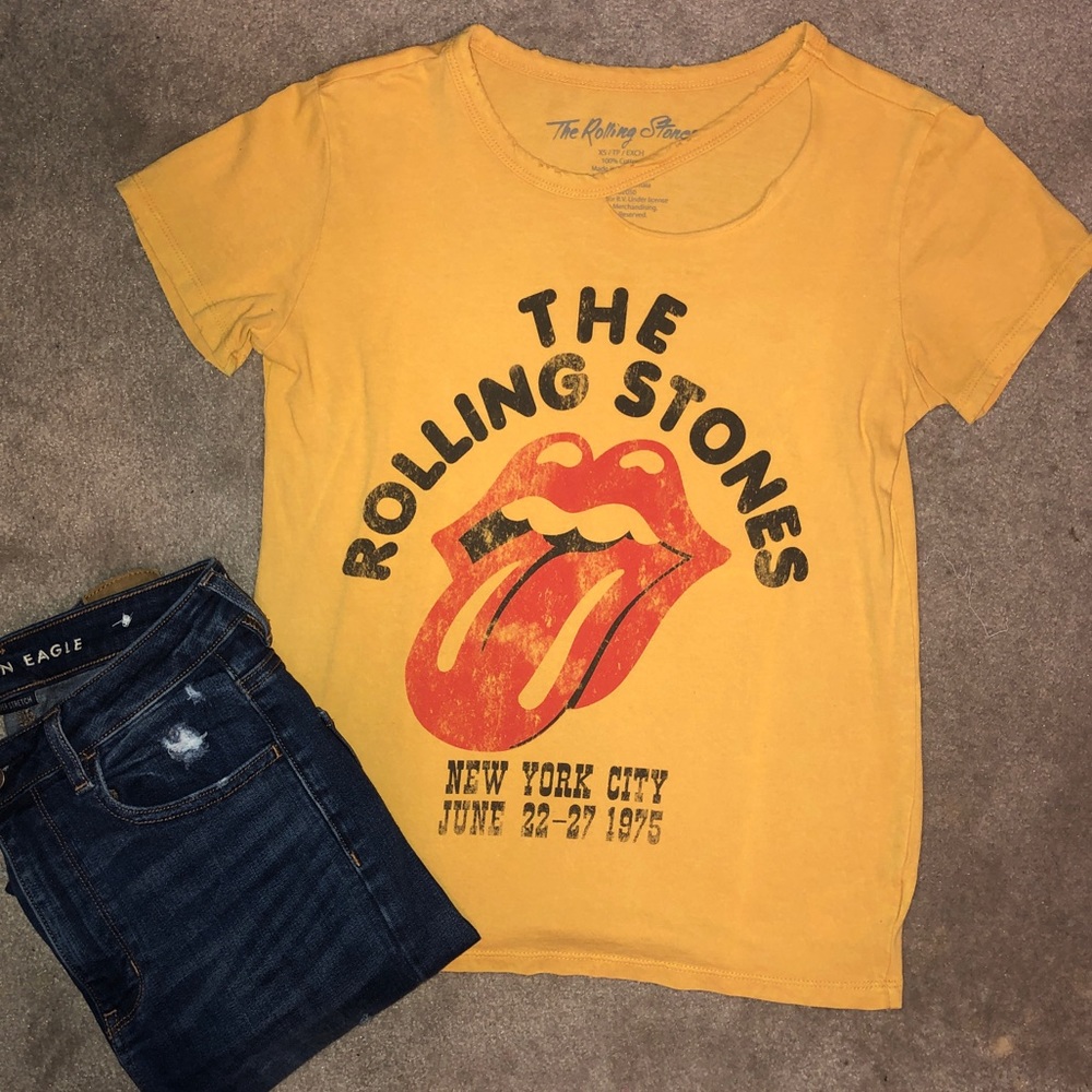 The Rolling Stones distressed t-shirt size XS
